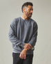Men's Relaxed French Terry Crew - Metropolitan Grey